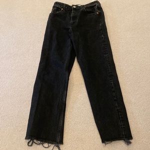 zara wide leg jeans